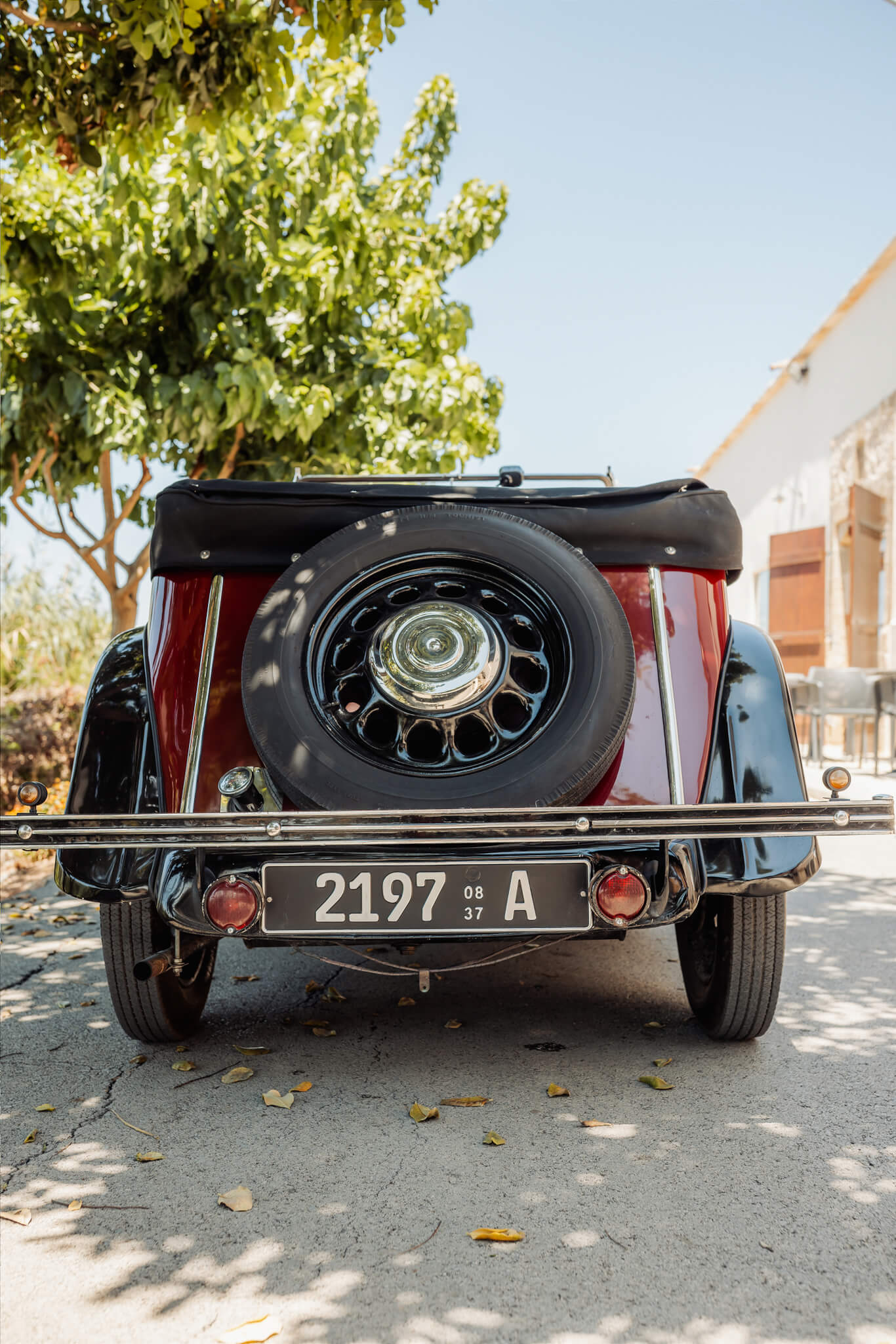 Front of the car